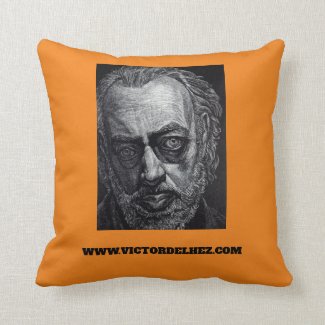 Victor Delhez cushion V1 (orange)