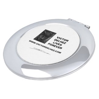 Victor Delhez lives forever compact mirror