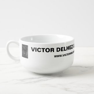 Victor Delhez lives forever soup bowl