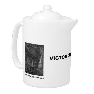Victor Delhez lives forever teapot