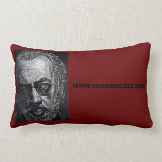 Victor Delhez lumbar cushion V1 (dark red)
