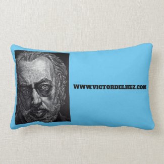 Victor Delhez lumbar cushion V1 (light blue)
