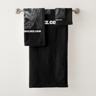 Victor Delhez towel set V1 (black)