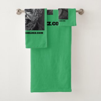 Victor Delhez towel set V1 (green)