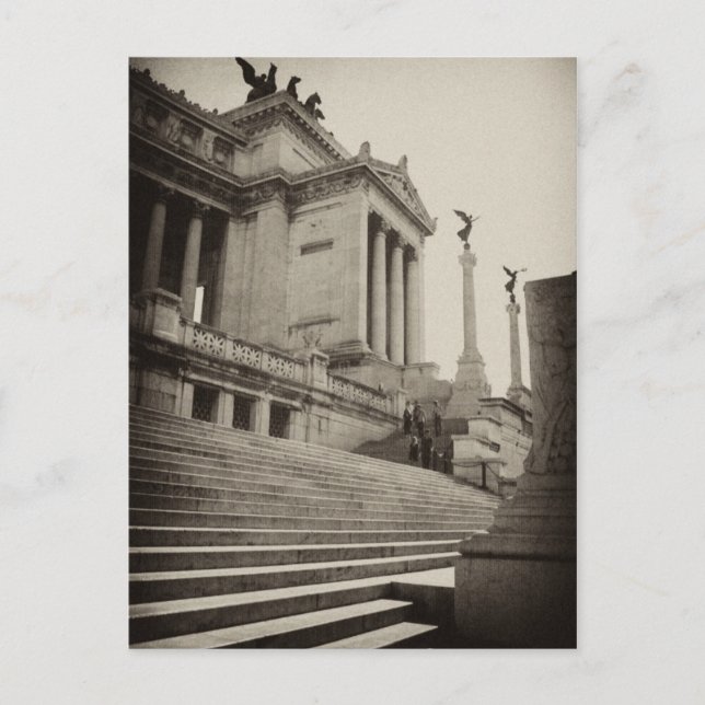 Victor Emmanuel II monument, Rome Postcard (Front)