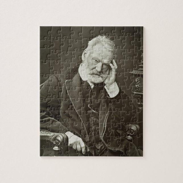 Victor Hugo (1802-85), from 'Galerie Contemporaine Jigsaw Puzzle (Vertical)
