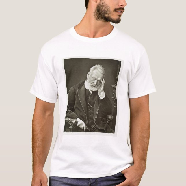 Victor Hugo (1802-85), from 'Galerie Contemporaine T-Shirt (Front)