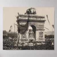 Victor Hugo – l'Arc de Triomphe – Paris 1885
