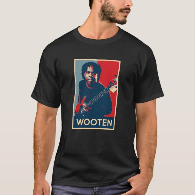 Victor Wooten  Hope Poster  Greats of Jazz Music H T-Shirt (Front)