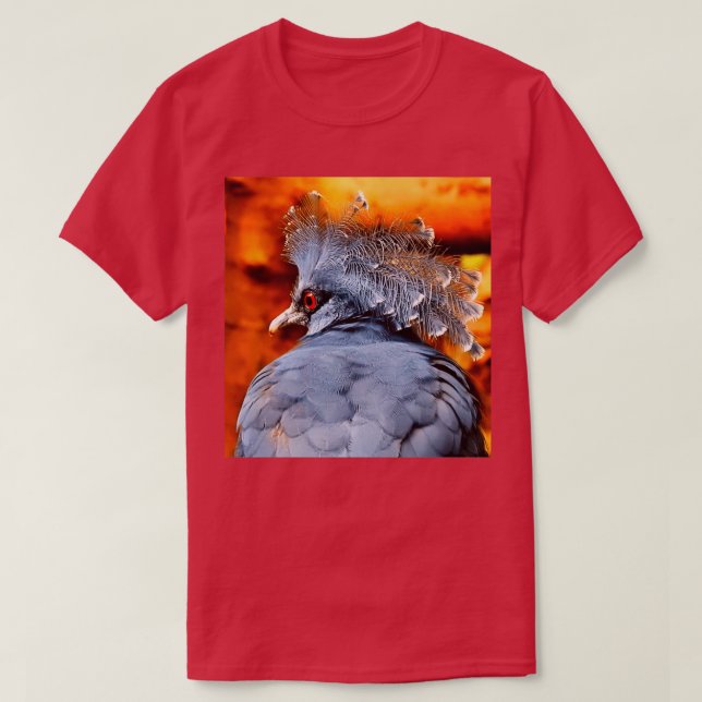 Victora Crowned Pigeon 1 T-Shirt (Design Front)