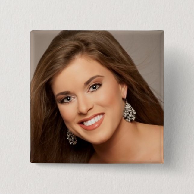 Victoria 15 Cm Square Badge (Front)