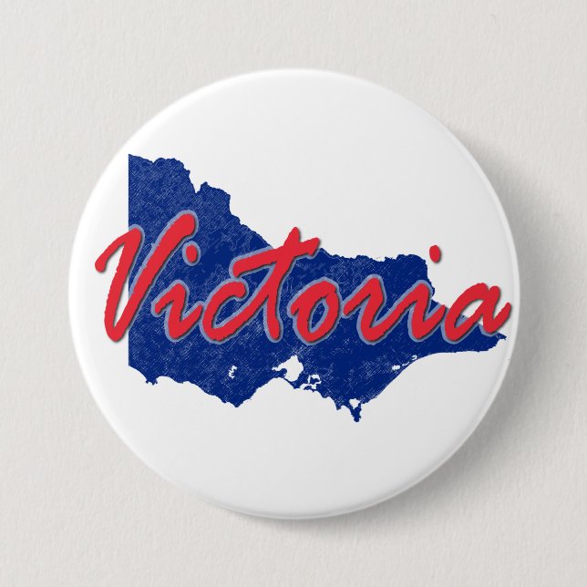 Victoria 7.5 Cm Round Badge (Front)