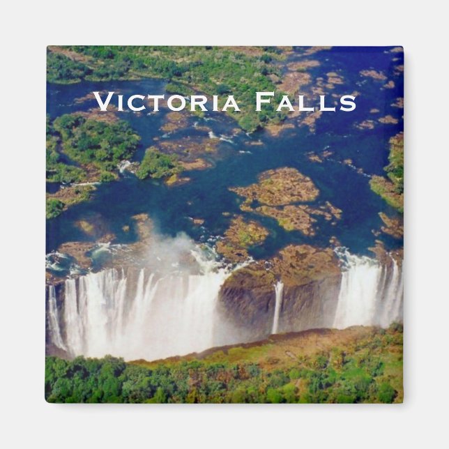victoria aerial falls magnet (Front)