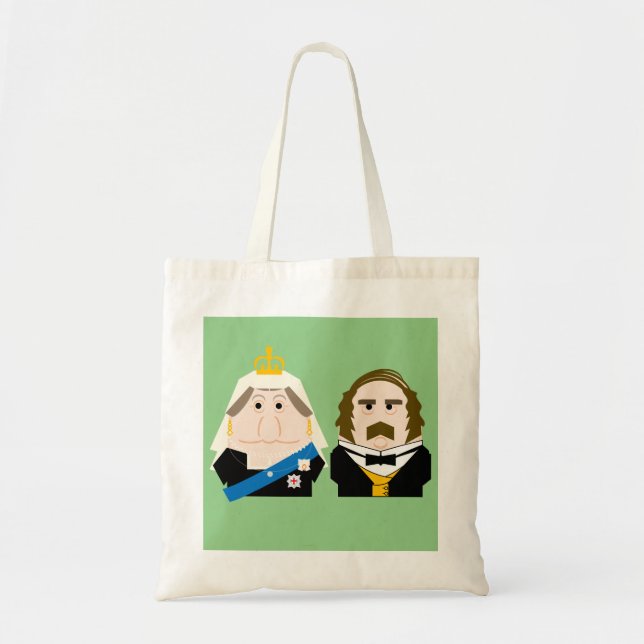 Victoria and Albert Tote Bag (Front)