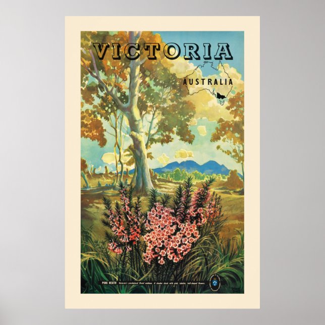 Victoria Australia Vintage Poster 1944 (Front)