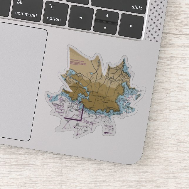 Victoria BC Nautical Chart (Detail)