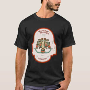 Victoria BC Thunderbird Art Pacific Northwest Nati T-Shirt