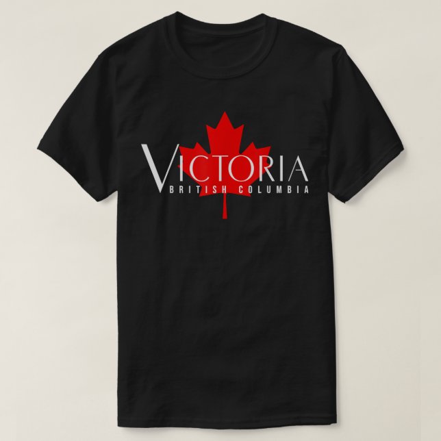 VICTORIA BRITISH COLUMBIA BC CANADA GARDEN CITY MA T-Shirt (Design Front)