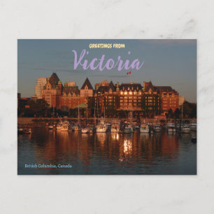 Victoria British Columbia Canada Postcard