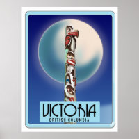 Victoria British Columbia Totem Pole.