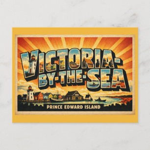 Victoria-by-the-Sea Prince Edward Island  Postcard