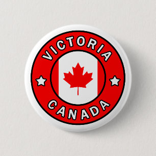 Victoria Canada 6 Cm Round Badge