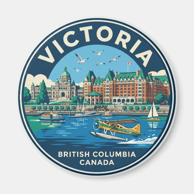 Victoria Canada Magnet (Front)