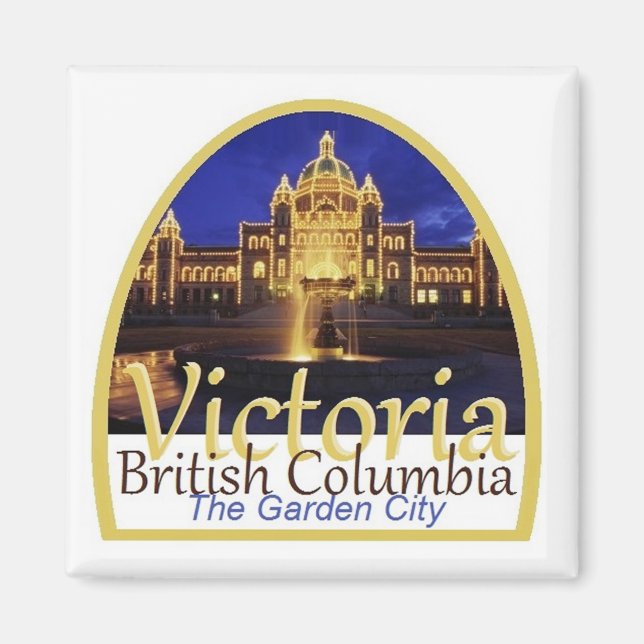 VICTORIA Canada Magnet (Front)