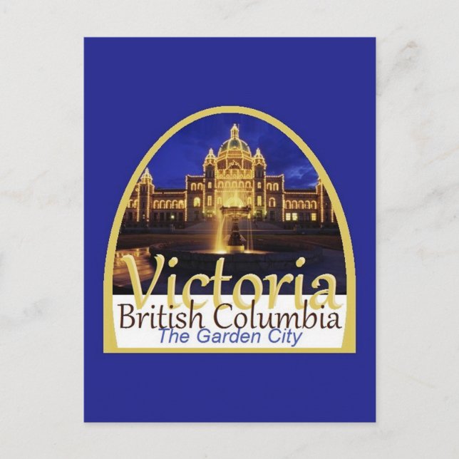 VICTORIA Canada Postcard (Front)