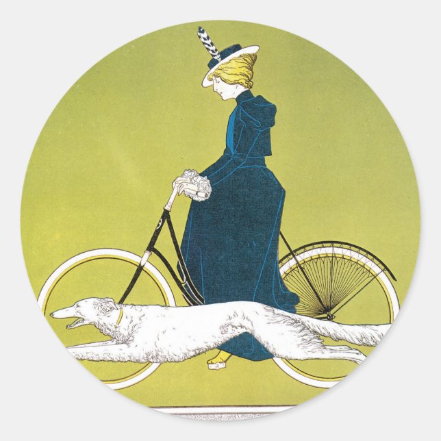 Victoria Classic Round Sticker (Front)