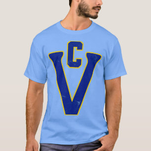 Victoria Cougars FadedDistressed Style T-Shirt