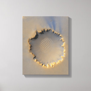 Victoria Crater on Mars Canvas Print