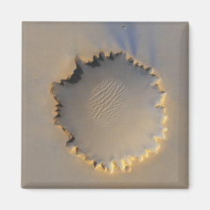 Victoria Crater on Mars Magnet