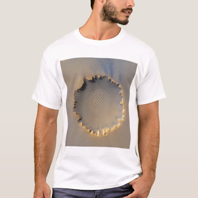 Victoria Crater on Mars T-Shirt (Front)