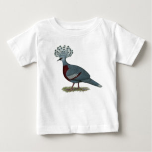 Victoria Crowned Pigeon Baby T-Shirt