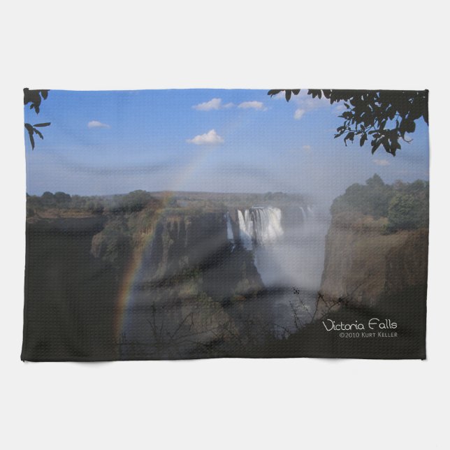 Victoria Fall 1 Tea Towel (Horizontal)