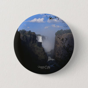 Victoria Falls 1 6 Cm Round Badge