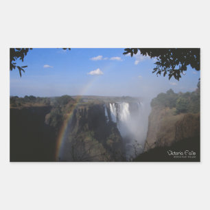 Victoria Falls 2 Rectangular Sticker