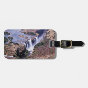 Victoria Falls aerial view - Zimbabwe, Africa Luggage Tag