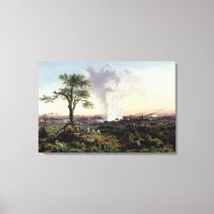 Victoria Falls at Sunrise, with 'The Smoke', or 'S Canvas Print