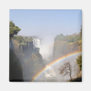Victoria Falls Rainbow Waterfall Magnet