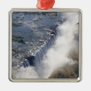 Victoria Falls, Zambesi River, Zambia - Metal Tree Decoration