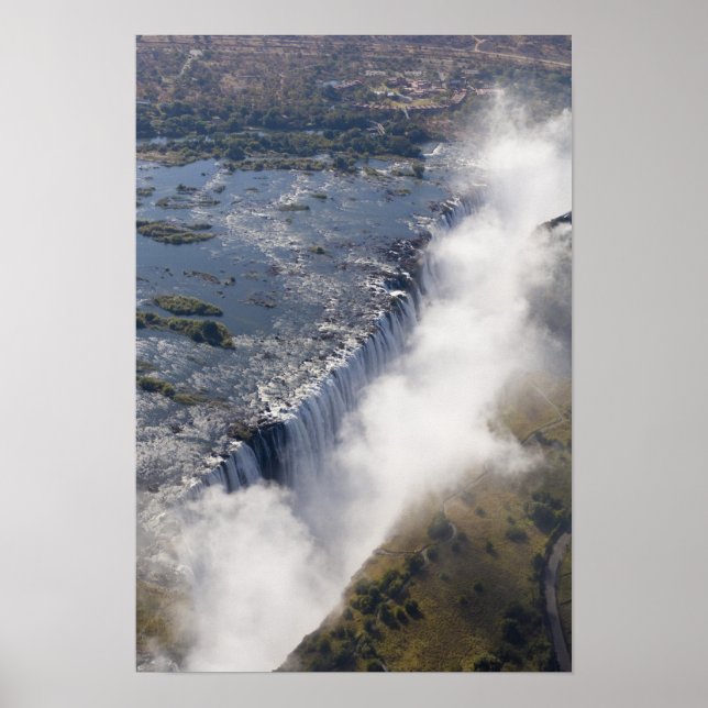 Victoria Falls, Zambesi River, Zambia - Poster (Front)