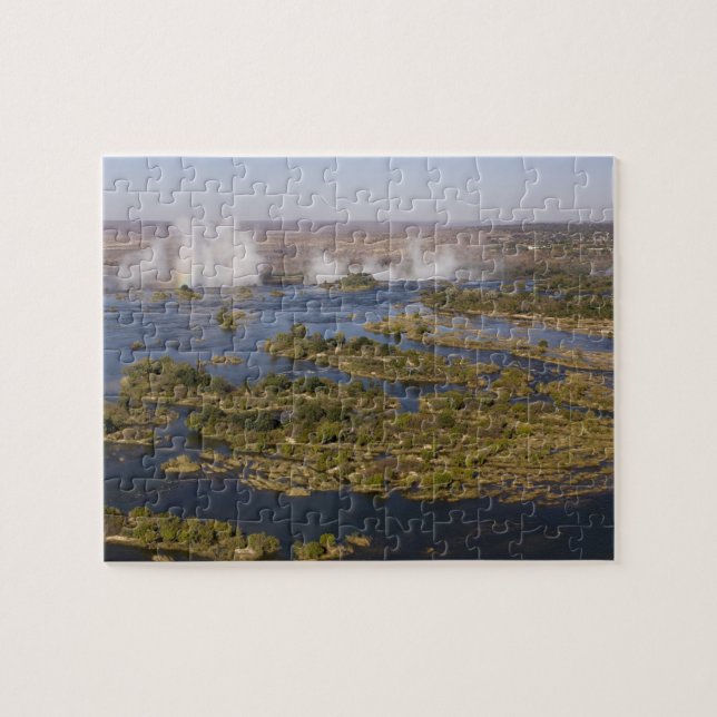 Victoria Falls, Zambesi River, Zambia - Zimbabwe 2 Jigsaw Puzzle (Horizontal)