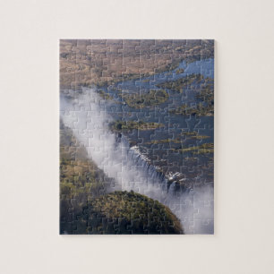 Victoria Falls, Zambesi River, Zambia - Zimbabwe Jigsaw Puzzle