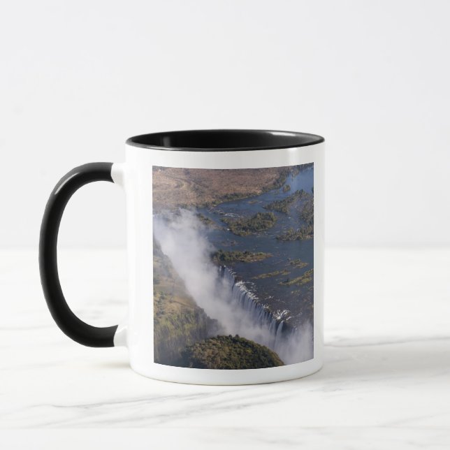 Victoria Falls, Zambesi River, Zambia - Zimbabwe Mug (Left)