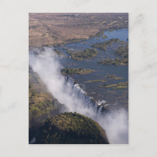 Victoria Falls, Zambesi River, Zambia - Zimbabwe Postcard