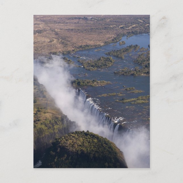 Victoria Falls, Zambesi River, Zambia - Zimbabwe Postcard (Front)