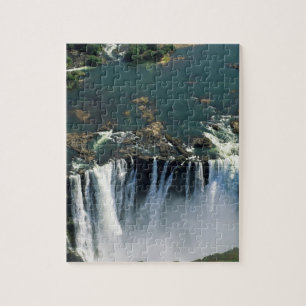 Victoria Falls, Zambia to Zimbabwe border. The Jigsaw Puzzle