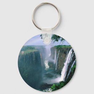 victoria falls, zimbabwe key ring